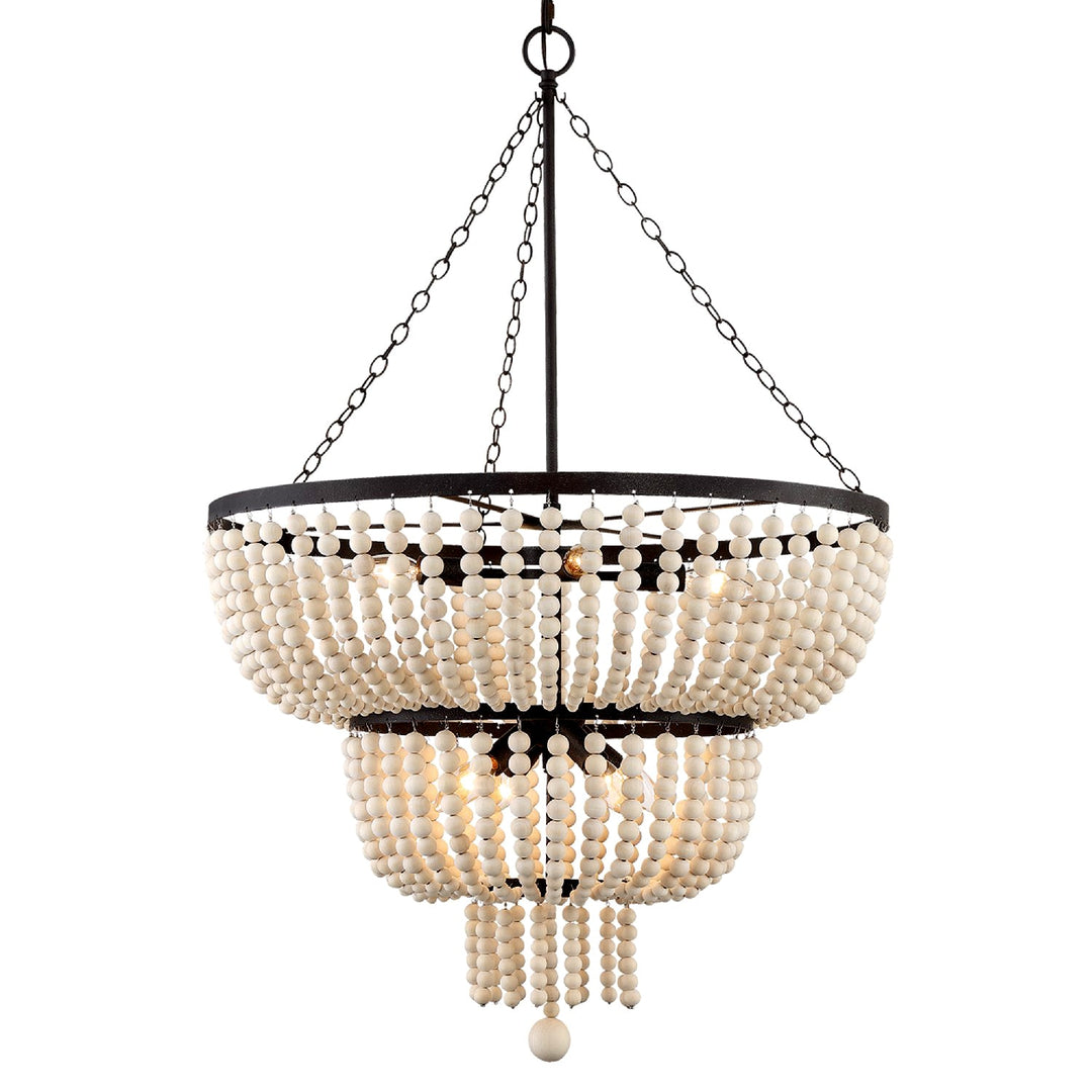 Crystorama Rylee 610-FB Chandelier Light - Forged Bronze