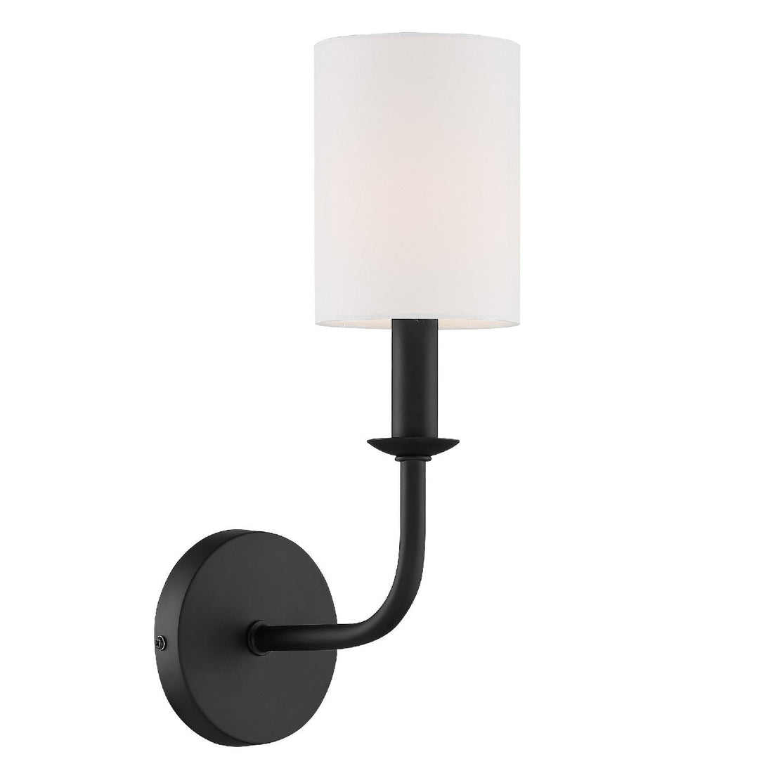 Crystorama Bailey BAI-A2101-MK Wall Light - Matte Black