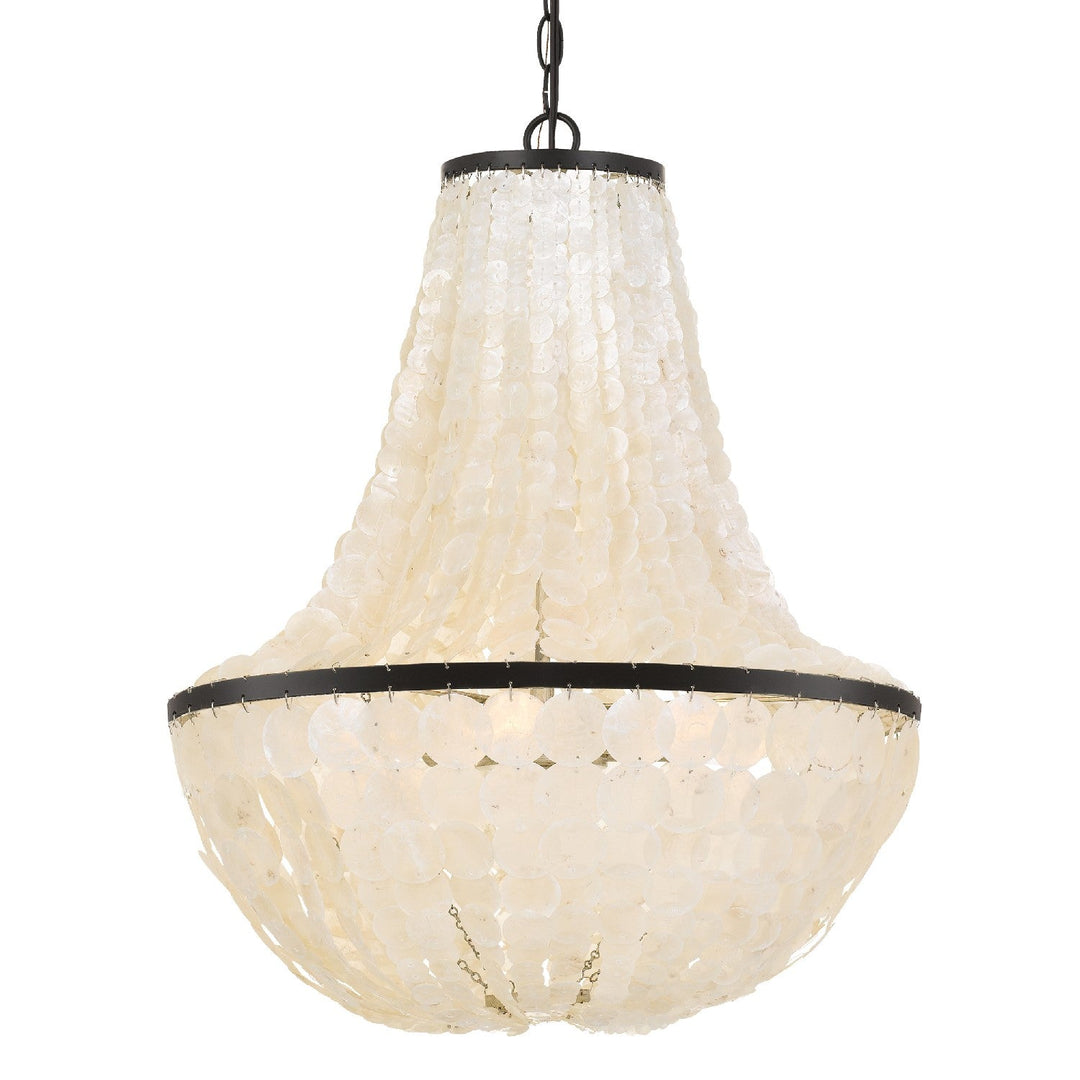 Crystorama Brielle BRI-3006-DB Chandelier Light - Dark Bronze