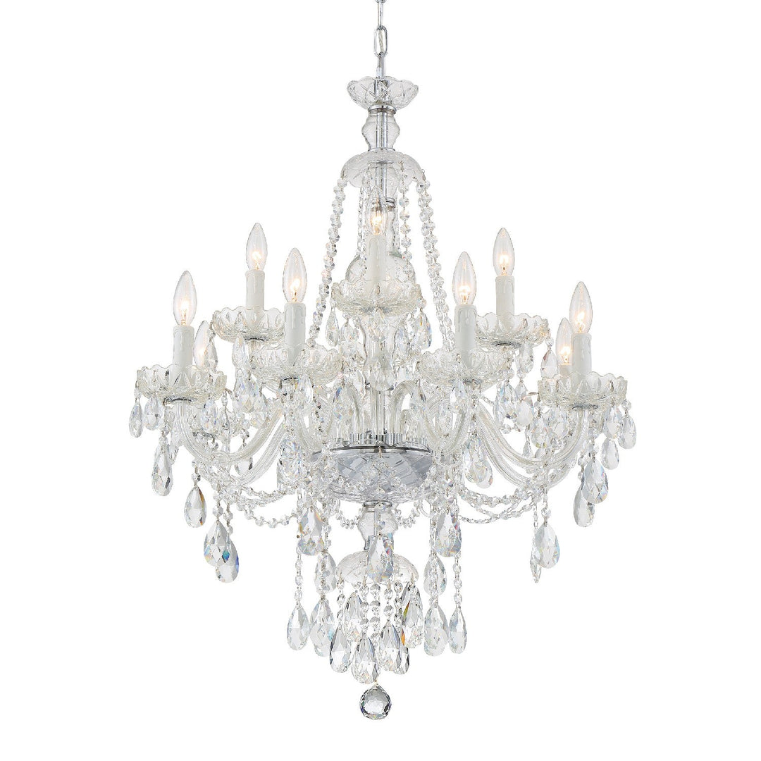 Crystorama Candace CAN-A1312-CH-CL-S Chandelier Light - Polished Chrome