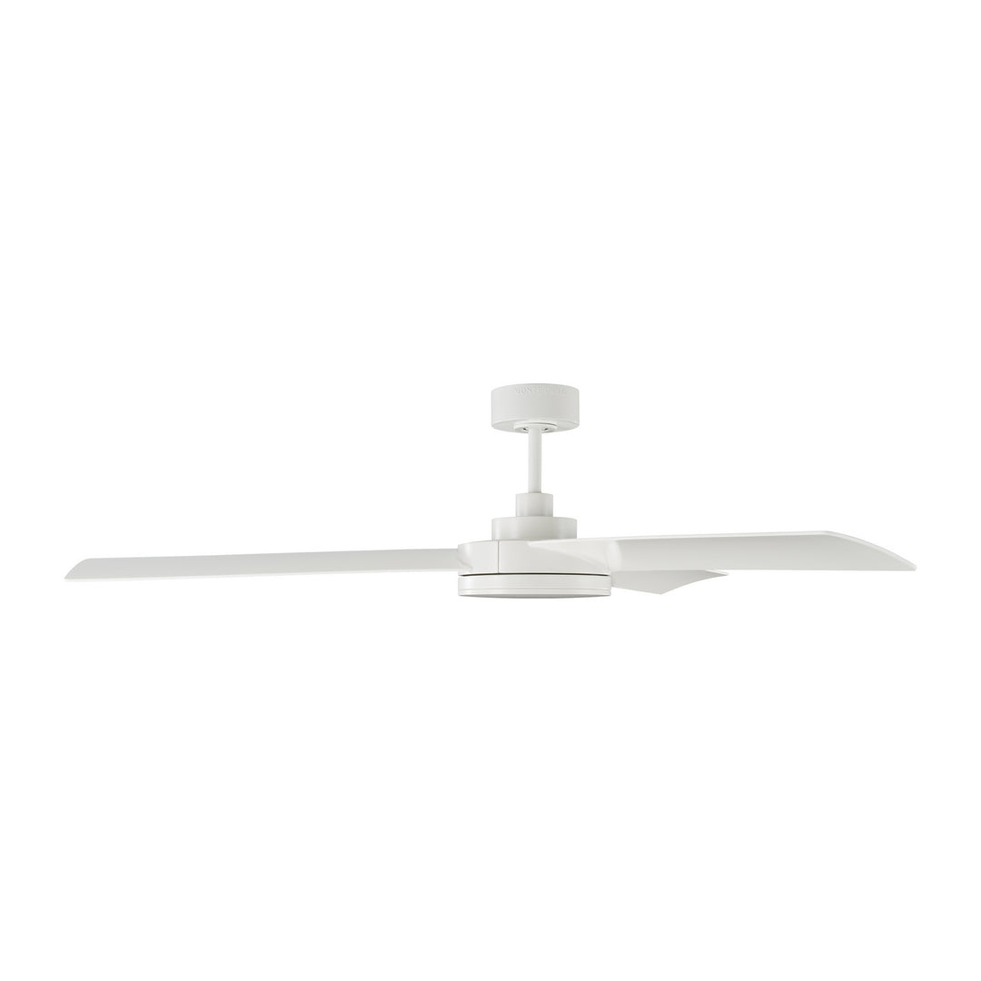 Visual Comfort Fan Cirque 56 3CQR56RZWD Ceiling Fan - Matte White, Matte White/Matte White/