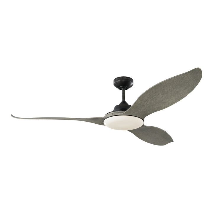 Visual Comfort Fan Stockton 60 3STR60AGPD Ceiling Fan - Aged Pewter, Light Grey Weathered Oak/Light Grey Weathered Oak/