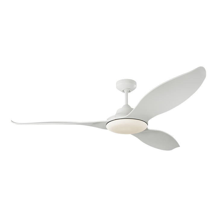 Visual Comfort Fan Stockton 60 3STR60RZWD Ceiling Fan - Matte White, Matte White/Matte White/