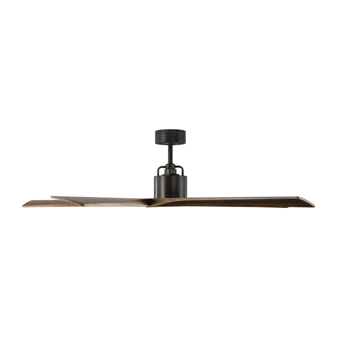 Visual Comfort Fan Aspen 56 5ASPR56AGP Ceiling Fan - Aged Pewter, Dark Walnut/Dark Walnut/