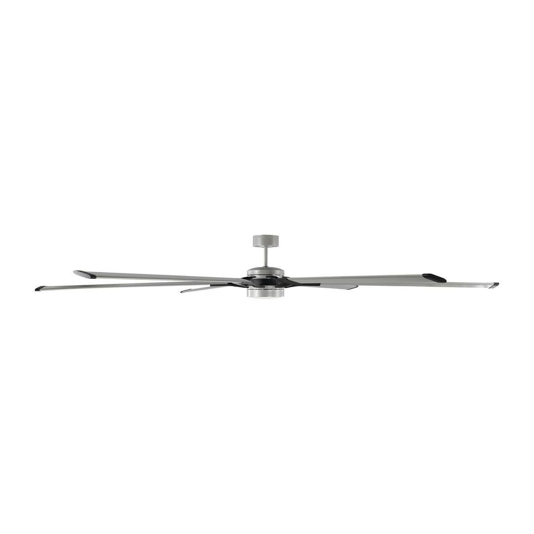 Visual Comfort Fan Loft 96 6LFR96PBSD Ceiling Fan - Painted Brushed Steel, Painted Brushed Steel/Painted Brushed Steel/