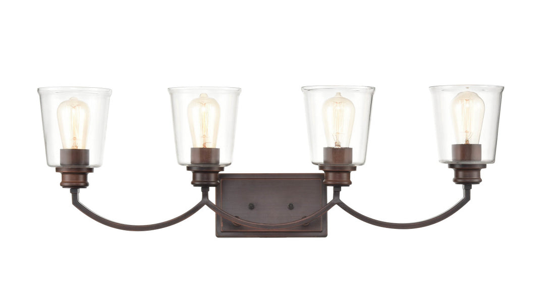 Millennium Forsyth 3604-RBZ Bath Vanity Light 31 in. wide - Rubbed Bronze