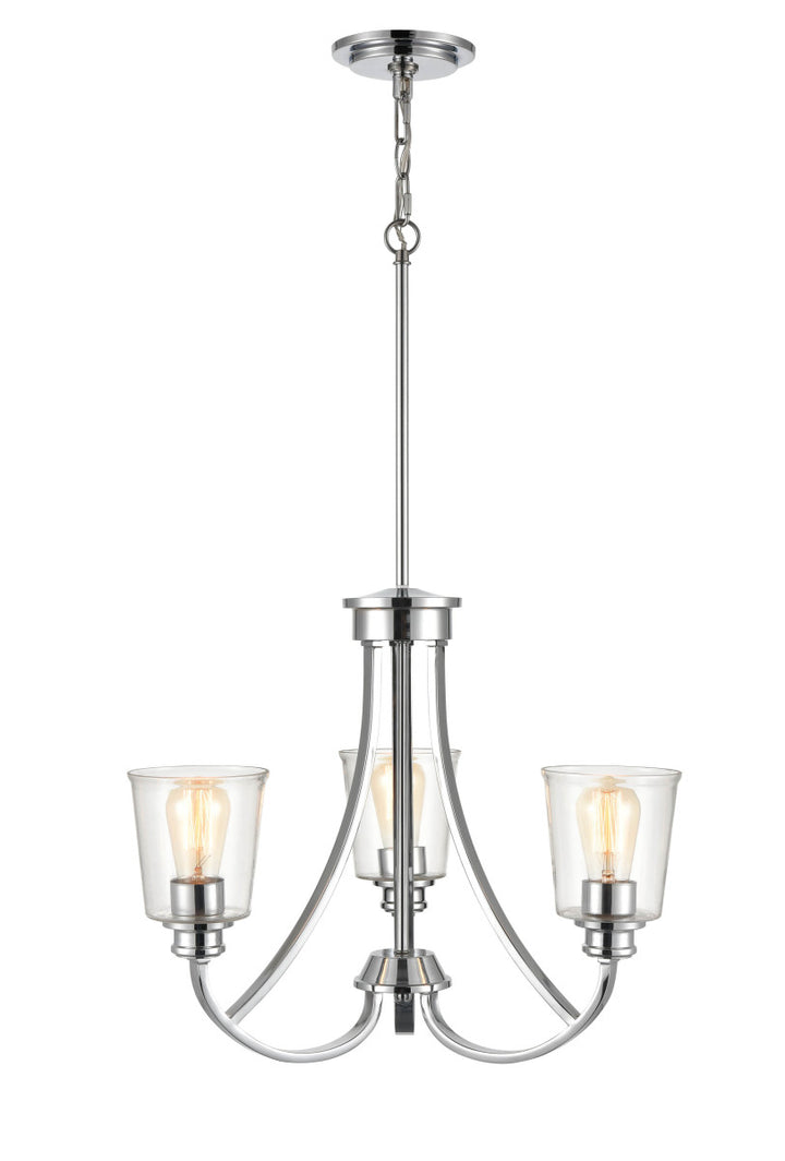 Millennium Forsyth 3623-CH Chandelier Light - Chrome