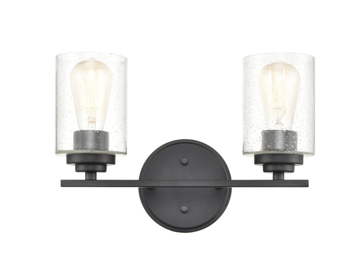 Millennium 3682-MB Bath Vanity Light 15 in. wide - Matte Black