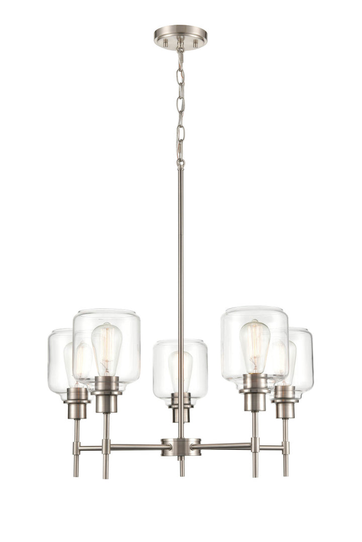 Millennium Asheville 6905-SN Chandelier Light - Satin Nickel