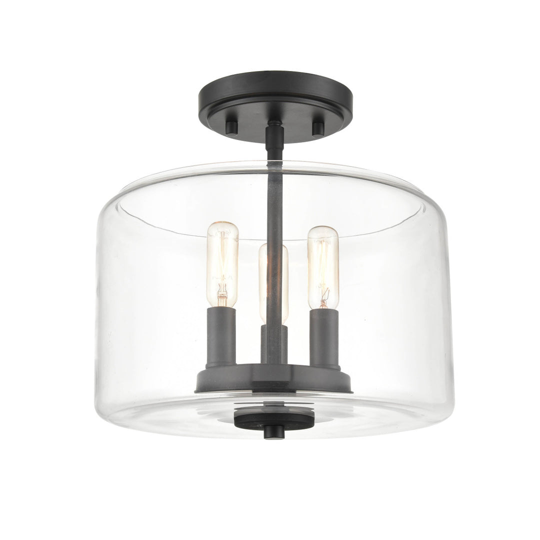 Millennium Asheville 6923-MB Ceiling Light - Matte Black