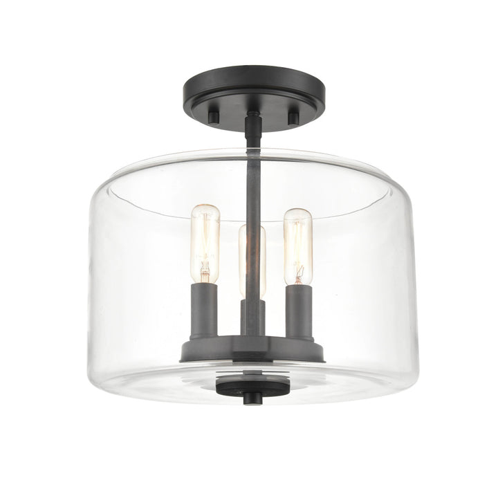 Millennium Asheville 6923-MB Ceiling Light - Matte Black