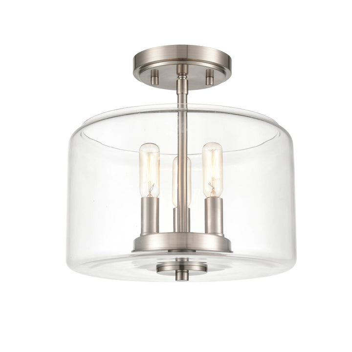 Millennium Asheville 6923-SN Ceiling Light - Satin NIckel