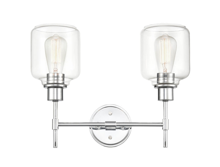Millennium Asheville 6942-CH Bath Vanity Light 18 in. wide - Chrome