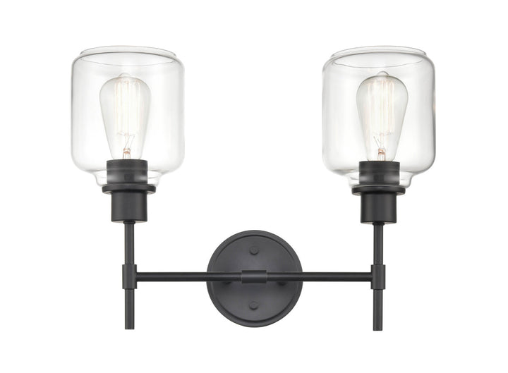 Millennium Asheville 6942-MB Wall Light - Matte Black