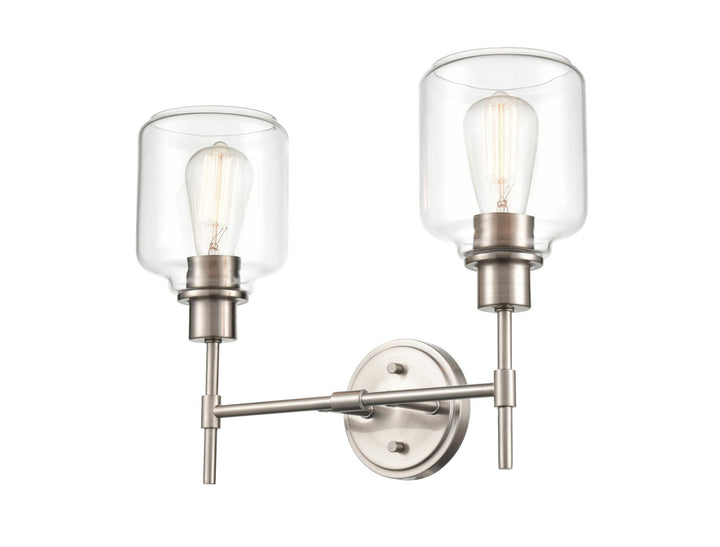 Millennium Asheville 6942-SN Bath Vanity Light 18 in. wide - Satin Nickel