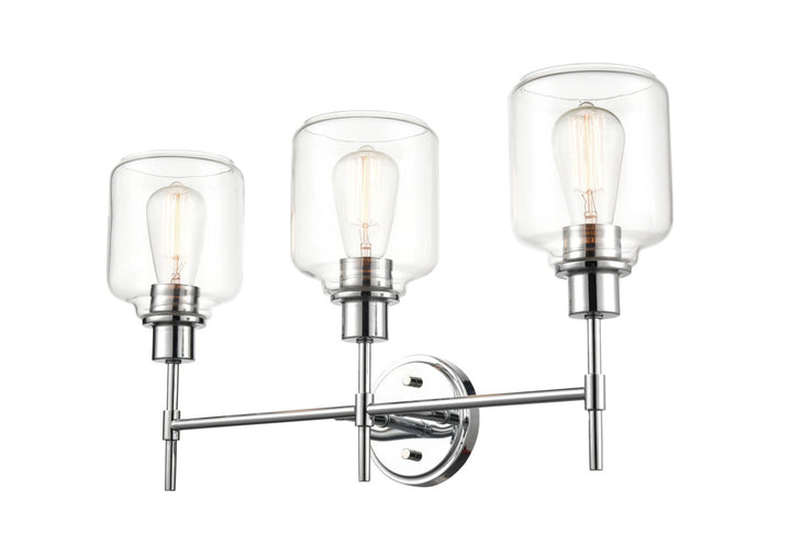 Millennium Asheville 6943-CH Bath Vanity Light 25 in. wide - Chrome