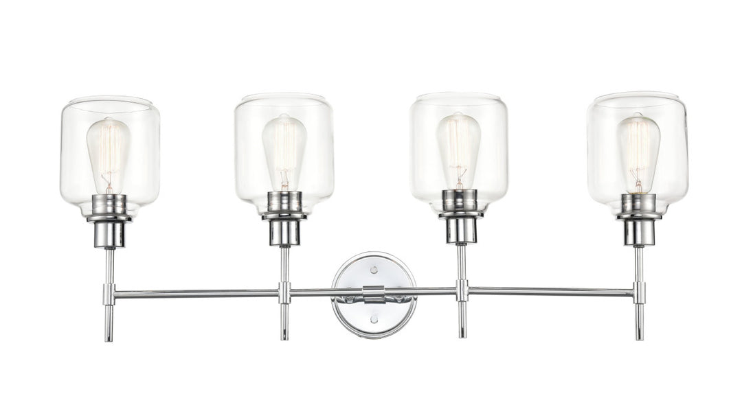 Millennium Asheville 6944-CH Bath Vanity Light 35 in. wide - Chrome