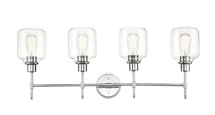 Millennium Asheville 6944-CH Bath Vanity Light 35 in. wide - Chrome