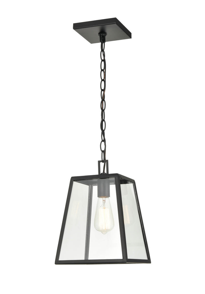 Millennium Lighting 8011-PBK Grant One Light Outdoor Lantern Outdoor Black