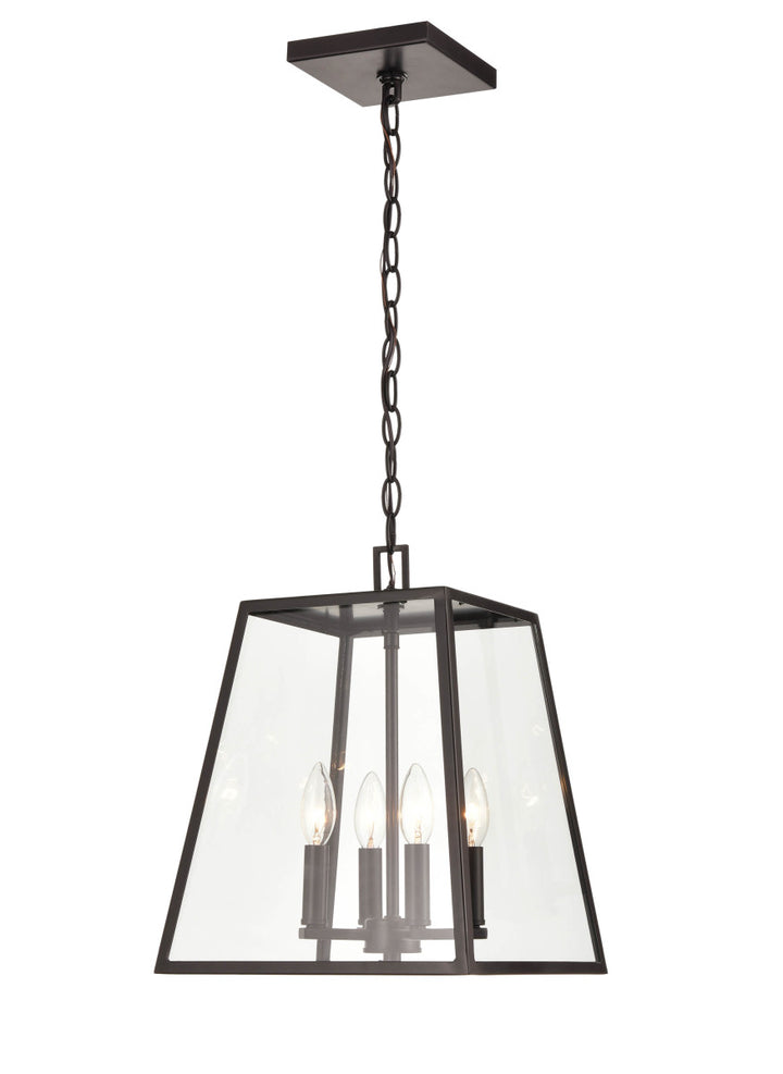 Millennium Lighting 8014-PBZ Grant Four Light Outdoor Lantern Outdoor Bronze / Dark