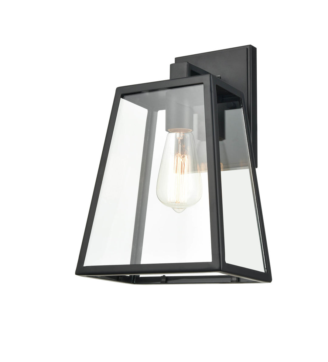 Millennium Lighting 8021-PBK Grant One Light Outdoor Lantern Outdoor Black
