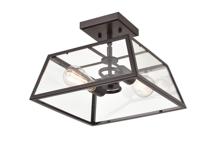 Millennium Lighting 8022-PBZ Grant Two Light Outdoor Lantern Outdoor Bronze / Dark