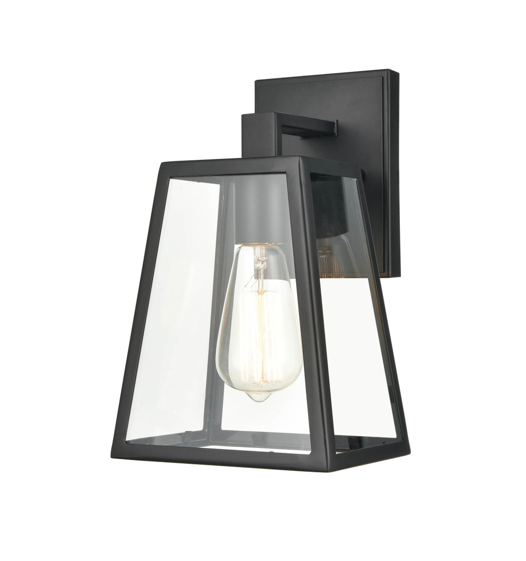 Millennium Lighting 8041-PBK Grant One Light Outdoor Lantern Outdoor Black