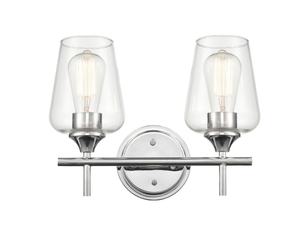 Millennium Ashford 9702-CH Bath Vanity Light 14 in. wide - Chrome