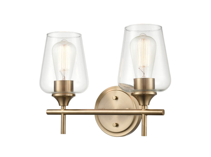 Millennium Ashford 9702-MG Bath Vanity Light 14 in. wide - Modern Gold