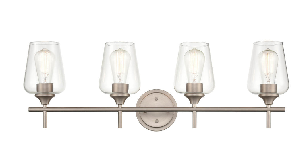 Millennium Ashford 9704-SN Bath Vanity Light 31 in. wide - Satin Nickel