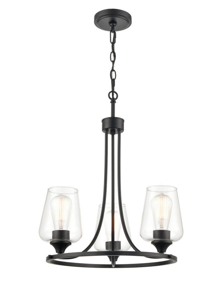 Millennium Ashford 9723-MB Chandelier Light - Matte Black