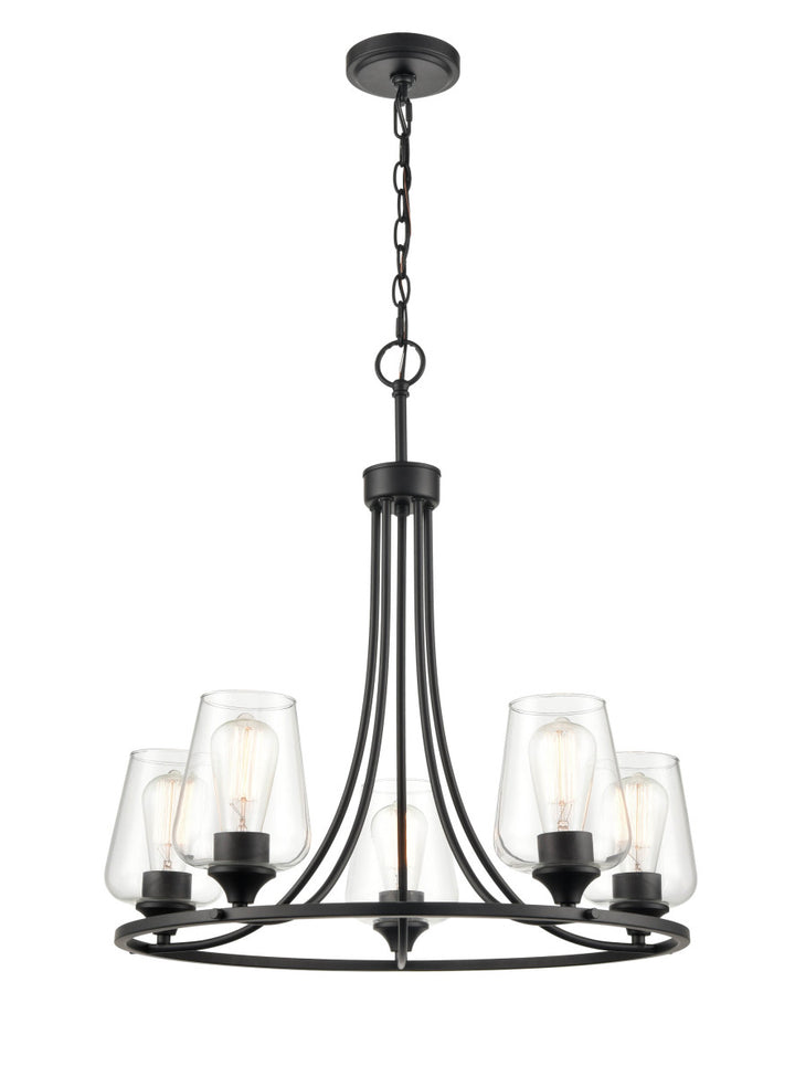 Millennium Ashford 9725-MB Chandelier Light - Matte Black