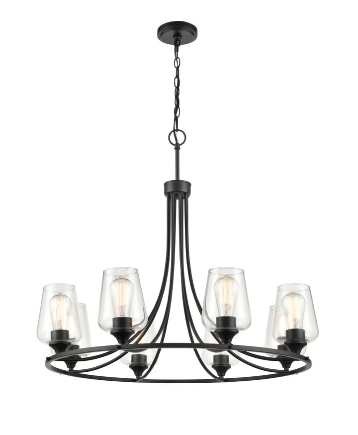 Millennium Ashford 9728-MB Chandelier Light - Matte Black