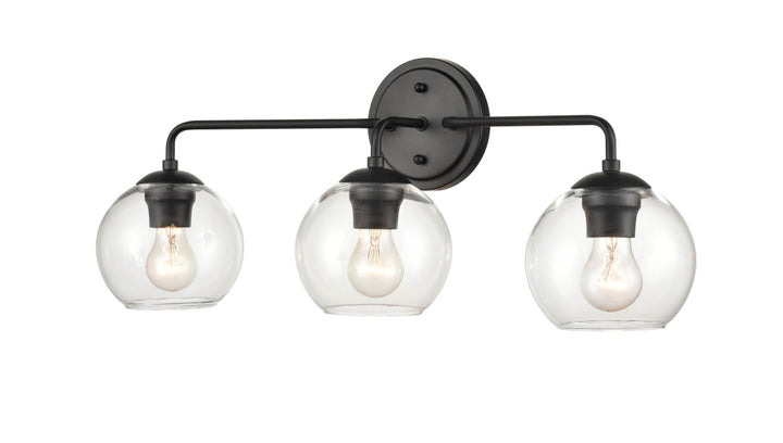 Millennium 9753-MB Bath Vanity Light 26 in. wide - Matte Black