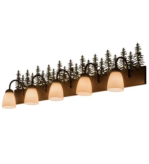 Meyda Tiffany Tall Pines 101961 Bath Vanity Light 48 in. wide - Cafe-Noir