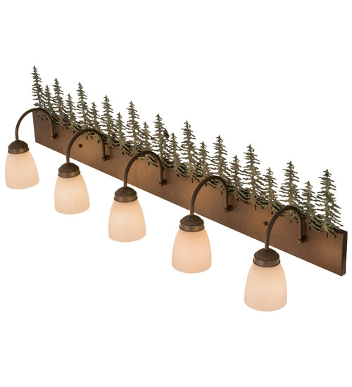 Meyda Tiffany Tall Pines 101961 Bath Vanity Light 48 in. wide - Cafe-Noir