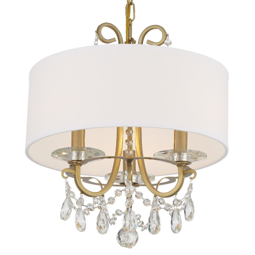 Crystorama Othello 6623-VG-CL-S Chandelier Light - Vibrant Gold