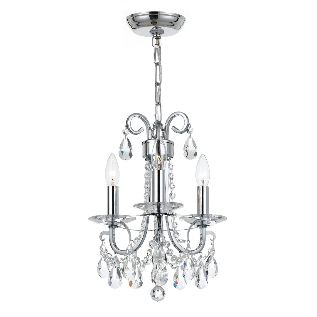 Crystorama Othello 6823-CH-CL-S Chandelier Light - Polished Chrome