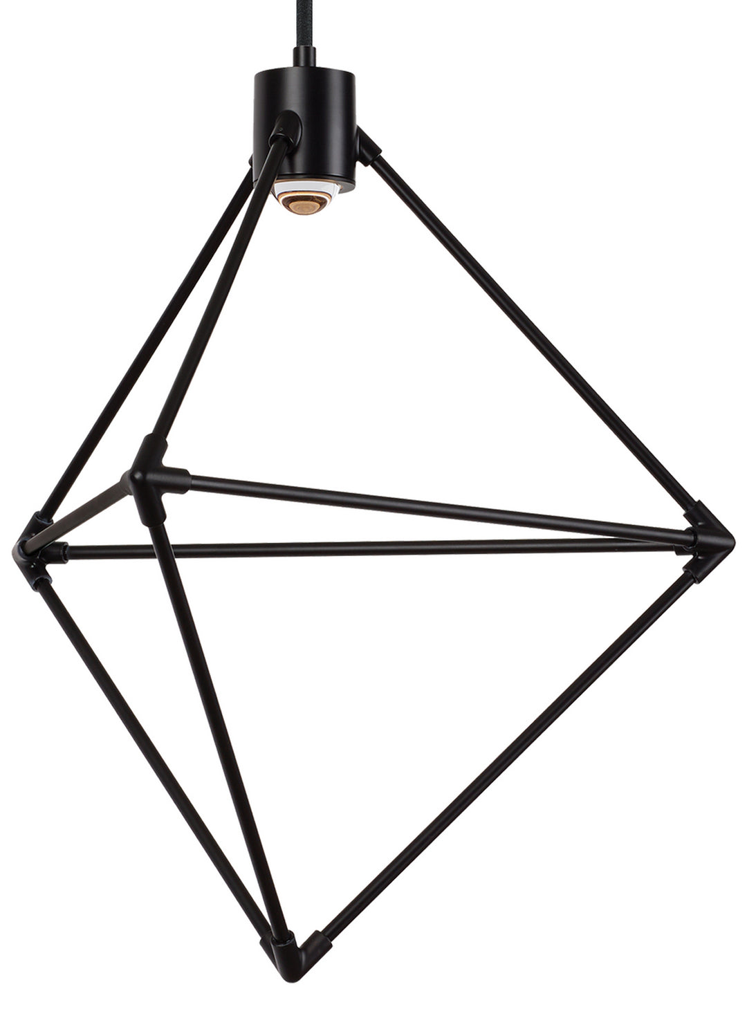 Visual Comfort Modern Candora 700CNDR19B-LEDWD Chandelier Light - Matte Black