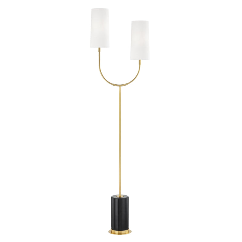 Hudson Valley Lighting L1407-AGB  Vesper Lamp Aged Brass