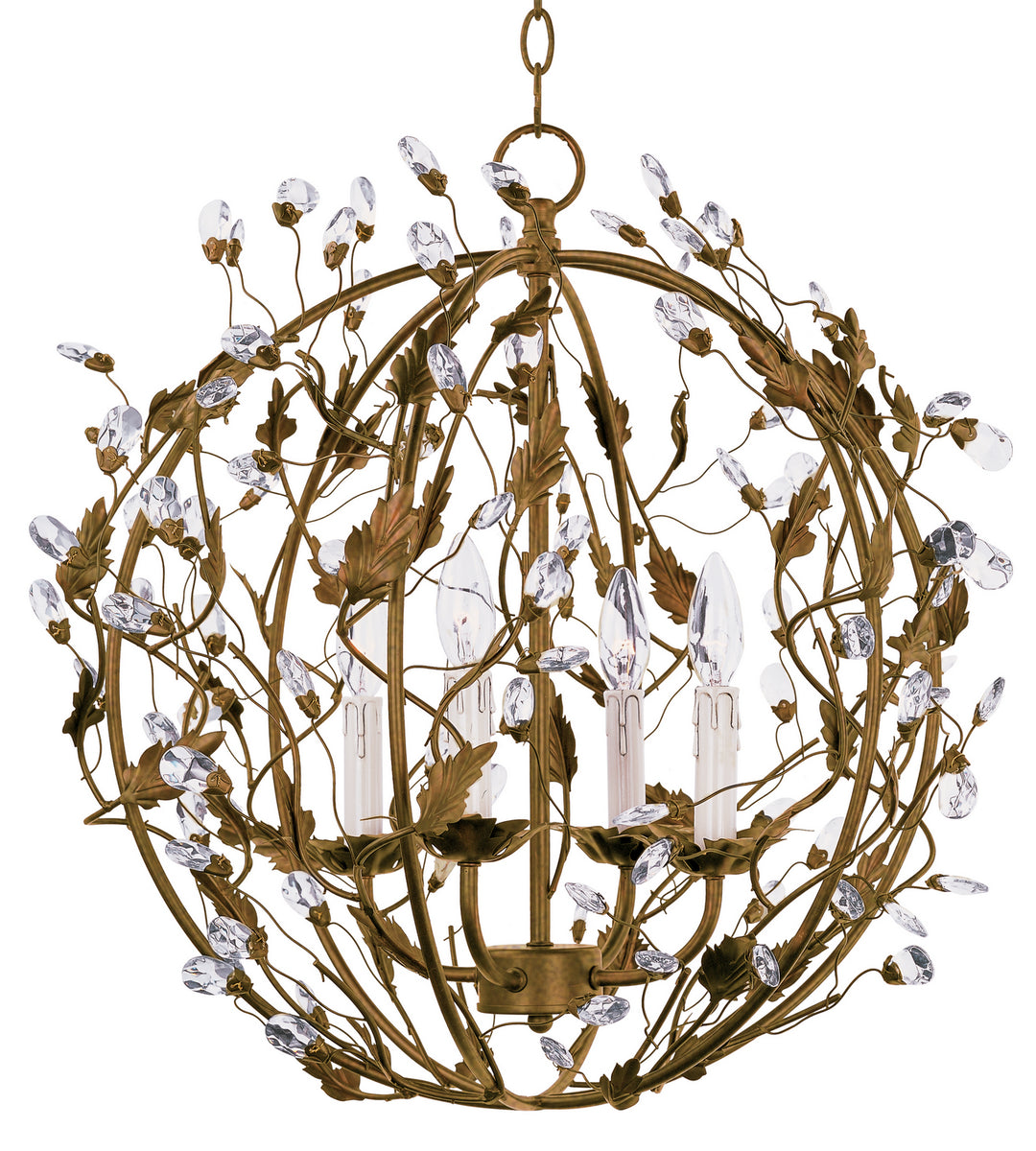 Maxim Elegante 2854EG Pendant Light - Etruscan Gold