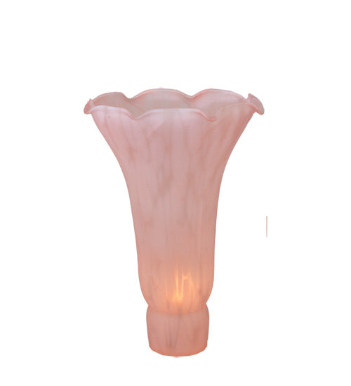 Meyda Tiffany Lighting 158815 Pink Pond Lily Shade Lamp Shade Light