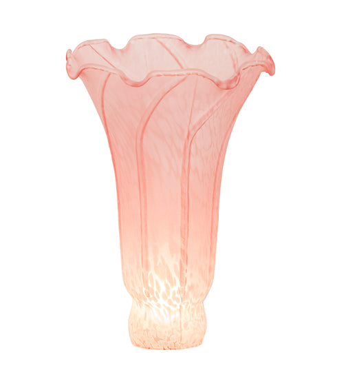 Meyda Tiffany Lighting 158815 Pink Pond Lily Shade Lamp Shade Light