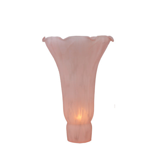 Meyda Tiffany Lighting 158815 Pink Pond Lily Shade Lamp Shade Light