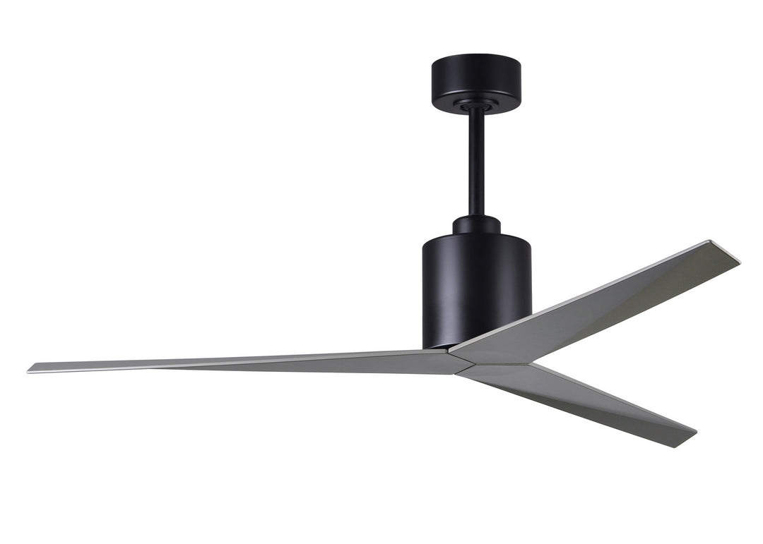 Matthews Fan Company Eliza EK-BK-BN Ceiling Fan 56 - Matte Black, Brushed Nickel/