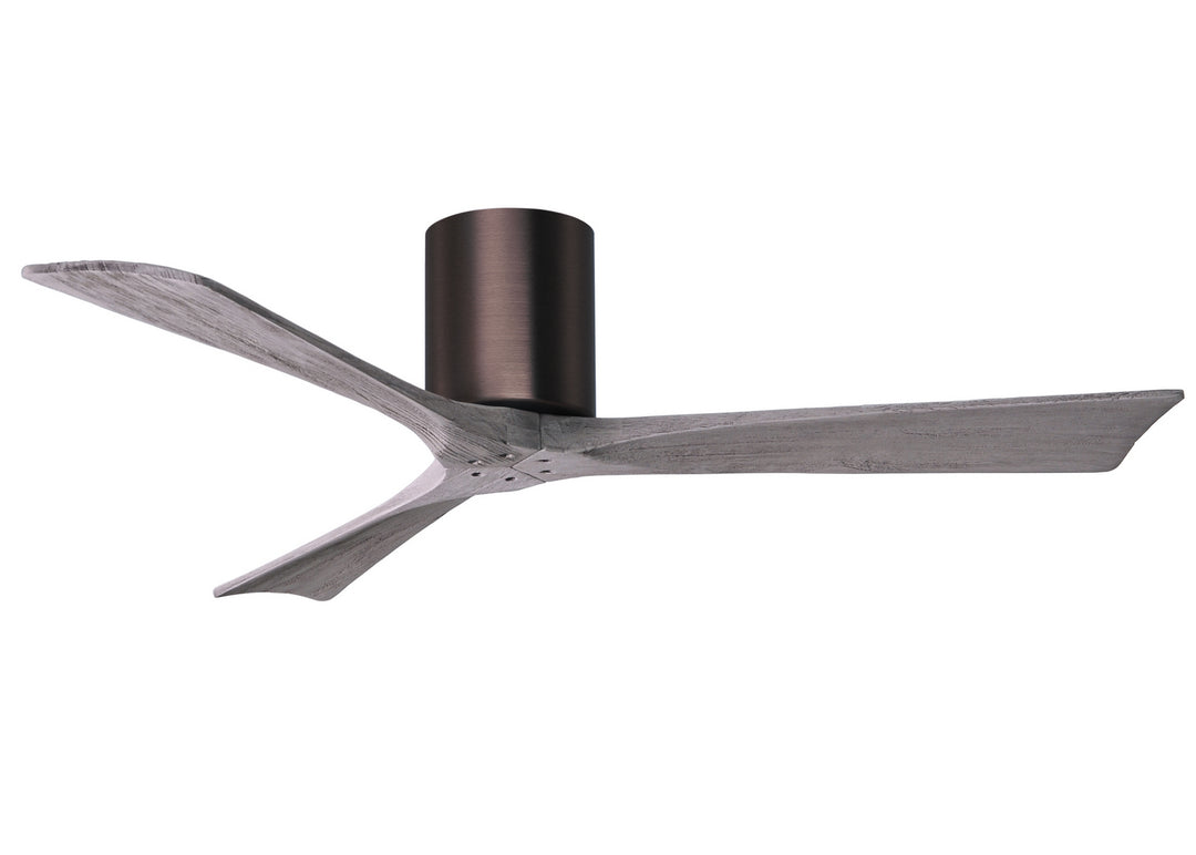 Matthews Fan Company Irene IR3H-BB-BW-52 Ceiling Fan 52 - Brushed Bronze, Barnwood Tone/