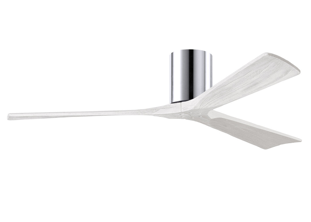 Matthews Fan Company Irene IR3H-CR-MWH-60 Ceiling Fan 60 - Polished Chrome, Matte White/