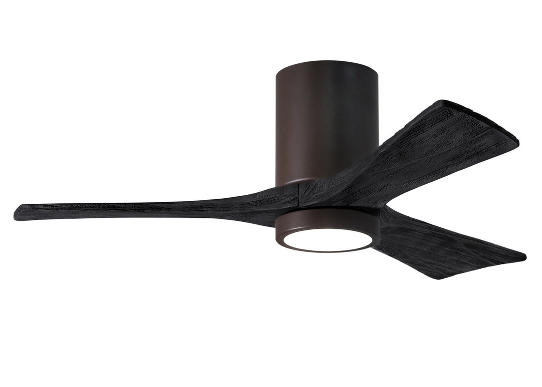 Matthews Fan Company Irene IR3HLK-TB-BK-42 Ceiling Fan 42 - Textured Bronze, Matte Black/