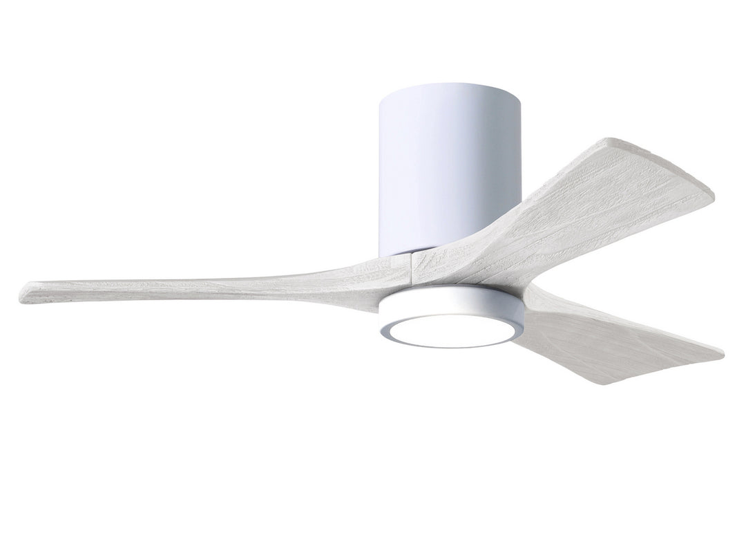 Matthews Fan Company Irene IR3HLK-WH-MWH-42 Ceiling Fan 42 - White, Matte White/