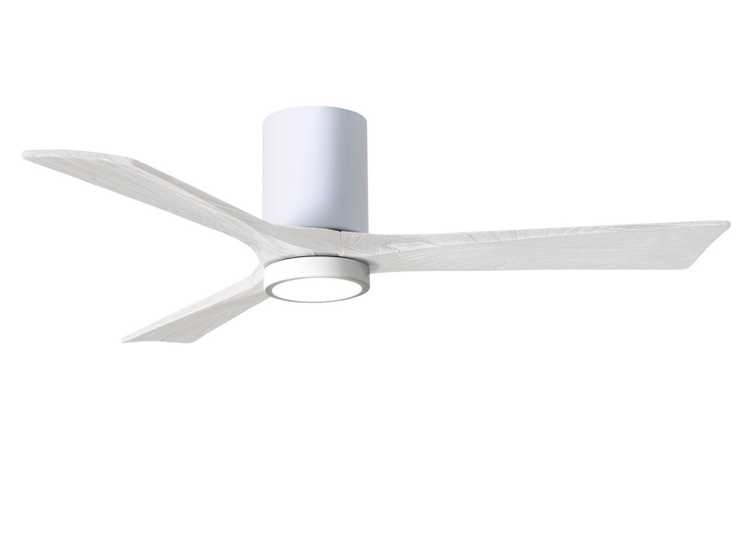 Matthews Fan Company Irene IR3HLK-WH-MWH-52 Ceiling Fan 52 - White, Matte White/